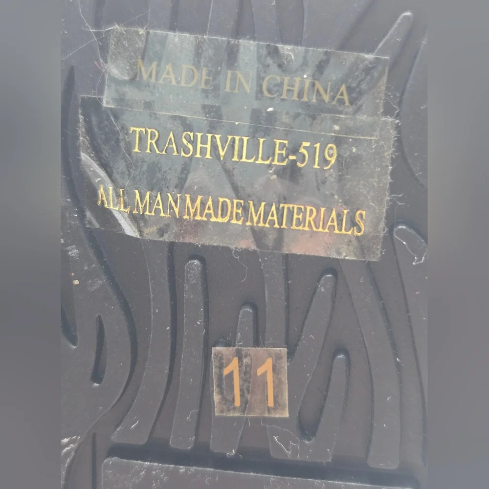 DEMONIA Mens 11 Trashville-519 Boots Unisex - Picture 8 of 9